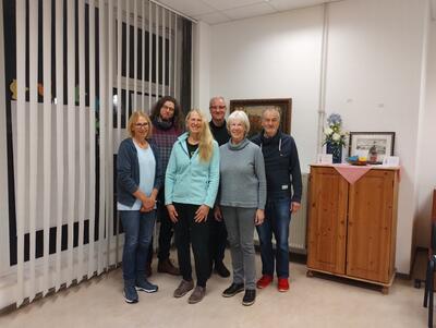 v.l. nachr.: Martina Klein, Benno Beckmann, Monika Stöcker-Haag, Andreas Hammer, Ursula Hertel, Martin Knauber